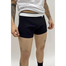 Cueca para Packer - Preta Lisa